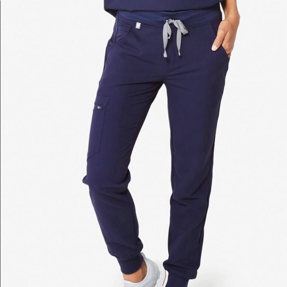 Figs Pants & Jumpsuits Figs Petite Jogger Scrub Pants Navy Poshmark